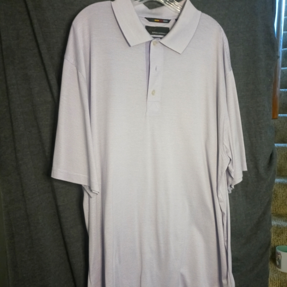 Greg Norman men's golf polo